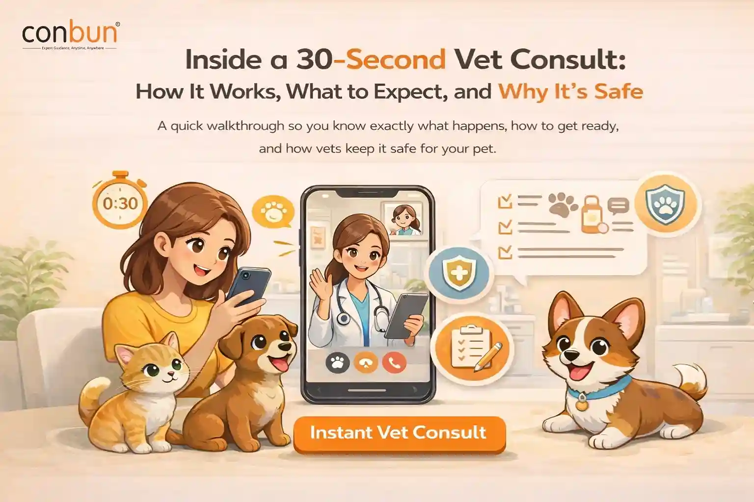 Inside a 30-Second Vet Consult: How It Works, What to Expect, and Why It's Safe